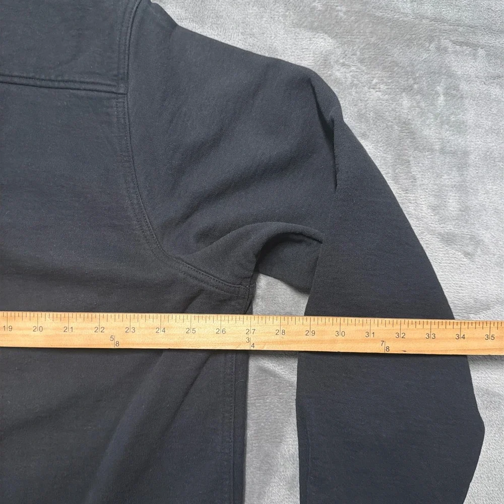 American Giant Redwood Shirt Jacket Mens XXL Black Overshirt Snap Front Workwear